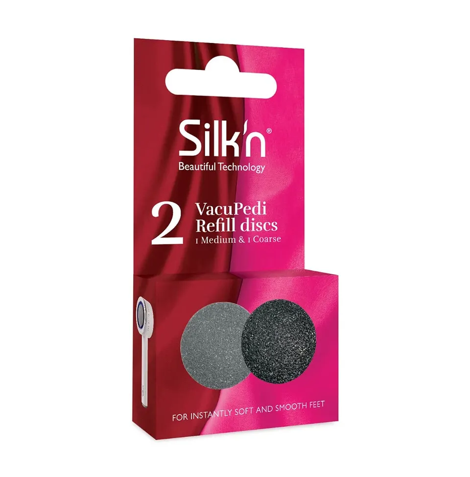 silk-n-vacupedi-schleifscheiben-2-st-ck-medium-dunkelgrau-grob-schwarz-mikromine image 1