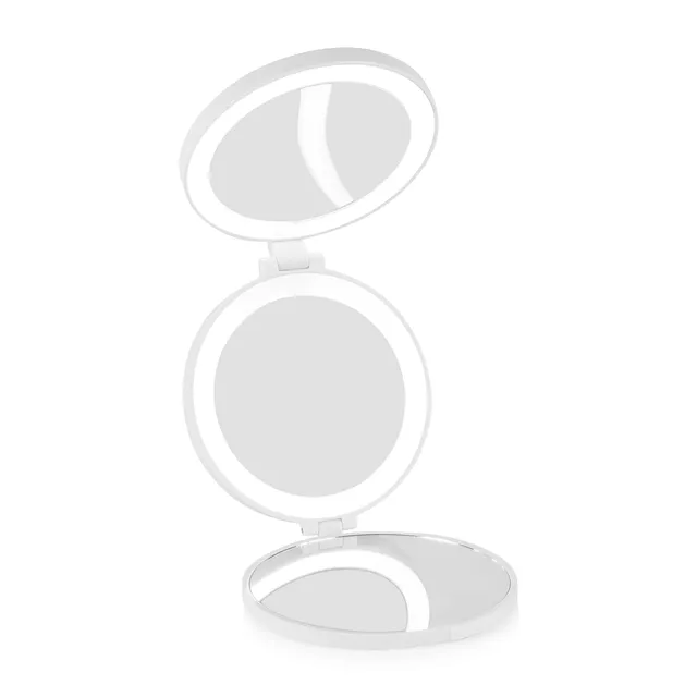 rio-3-in-1-kompaktspiegel-beleuchteter-led-beauty-mirror-mit-1x-5x-vergr-erung-z image 1
