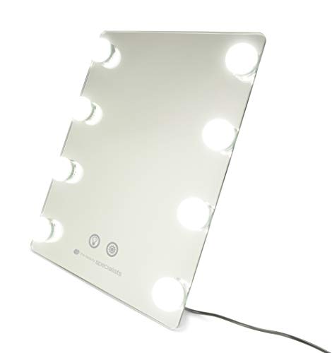 rio-hollywood-glamour-lichtspiegel-mit-8-led-lampen-2-lichtstufen-wand-oder-stan image 7