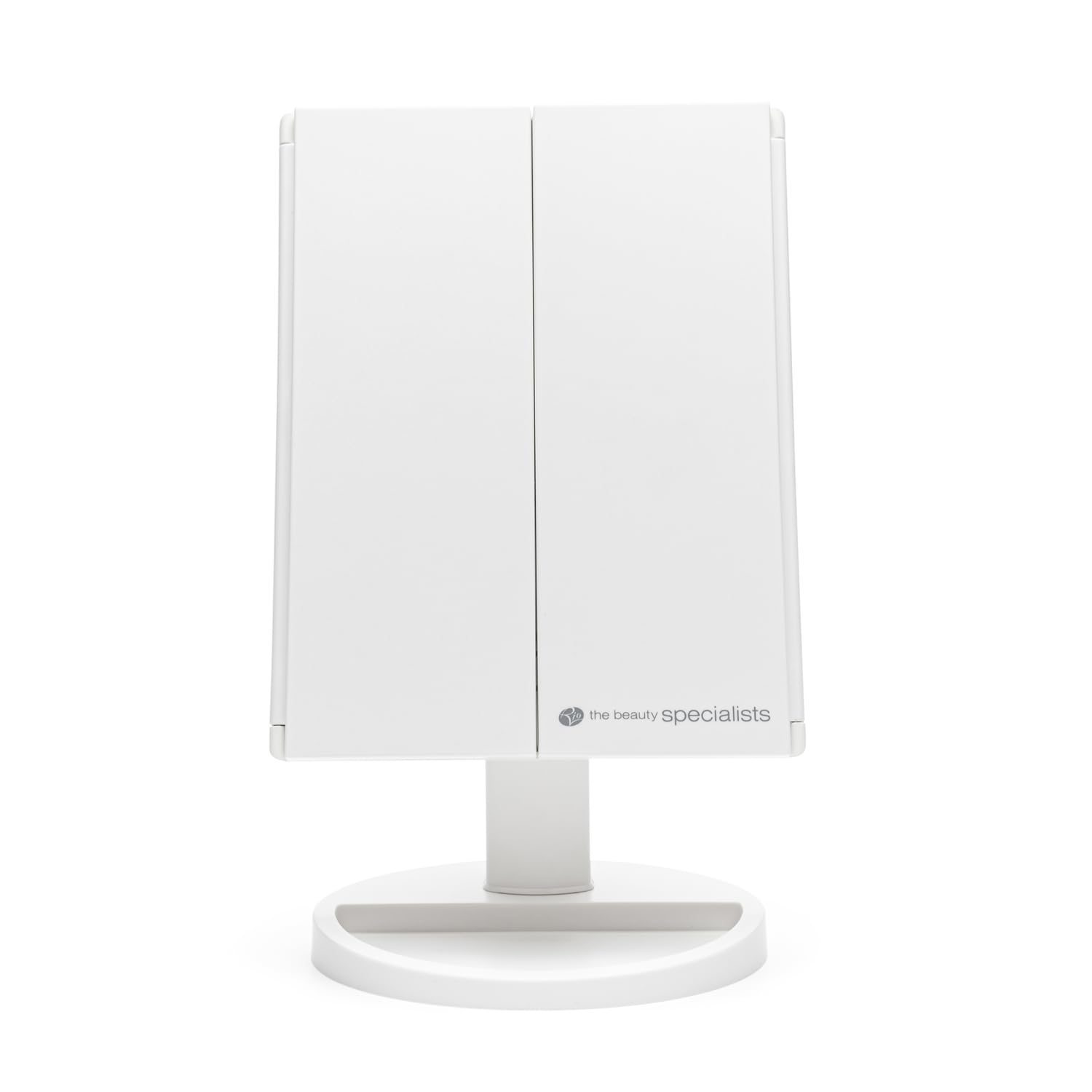 rio-schminkspiegel-mit-24-leds-dimmbar-2-und-3-facher-vergr-erung-dreifach-faltb image 3
