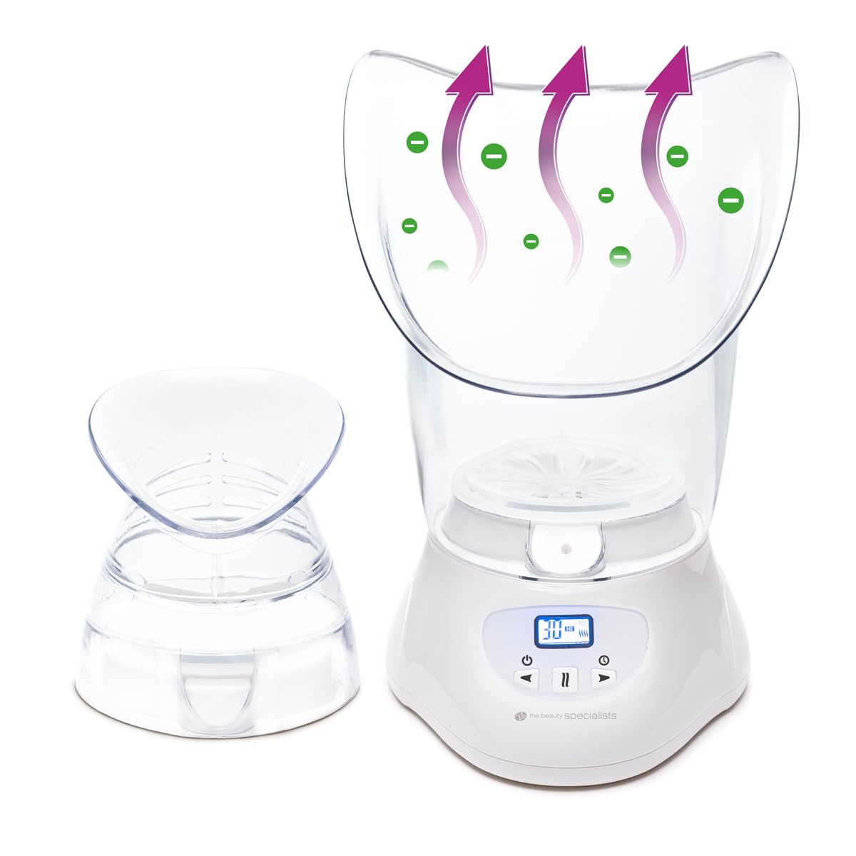 rio-beauty-gesichtssauna-spa-fste2-mit-dampf-inhalator-dampfstufen-und-negativ-i image 1