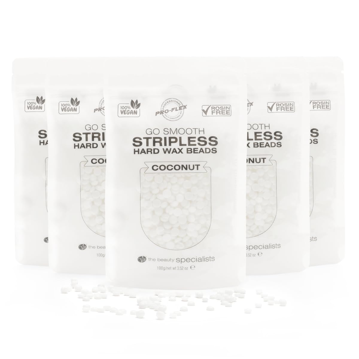 rio-go-smooth-hartwachs-perlen-kokosnuss-streifenlos-hypoallergen-3-x-100-g-oder image 2