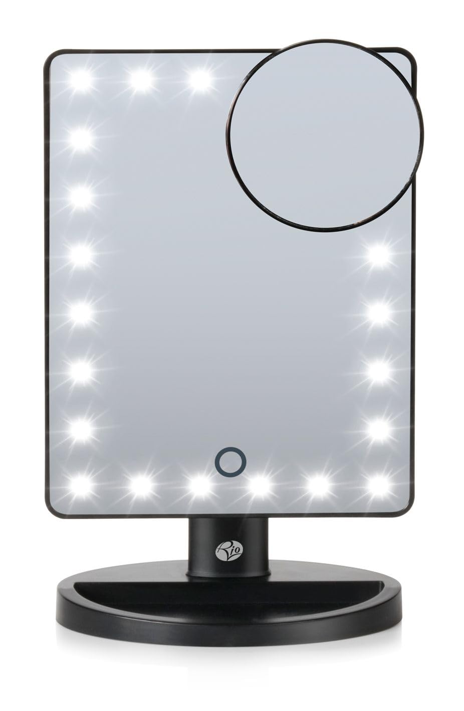 rio-24-led-touch-make-up-spiegel-dimmbar-180-schwenkbar-mit-10-fach-vergr-erung- image 1