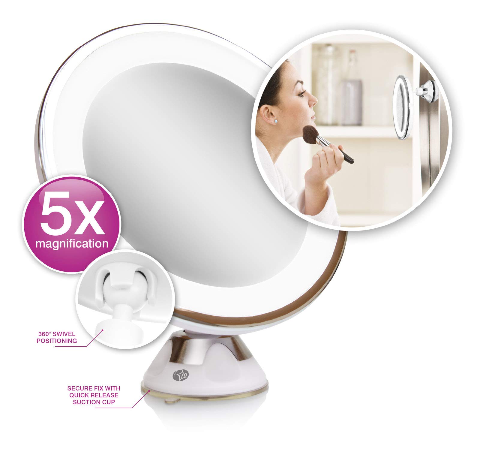 rio-beauty-kosmetikspiegel-mit-led-beleuchtung-5-fache-vergr-erung-360-drehbar image 5