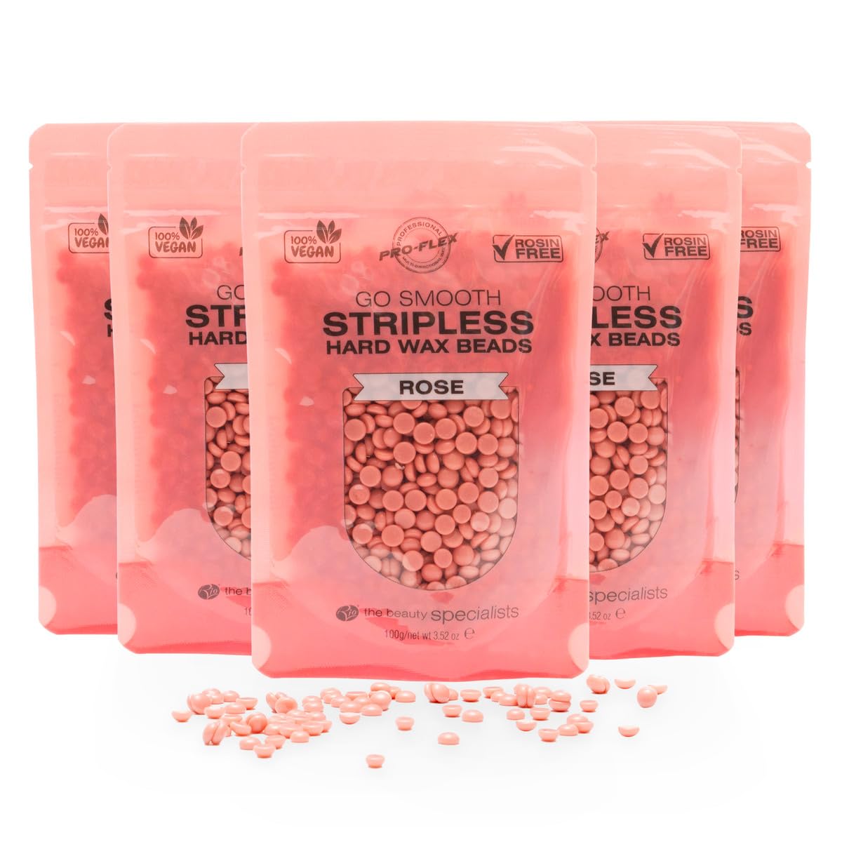 rio-go-smooth-hartwachs-perlen-rose-100-g-streifenloses-hardwachs-vegan-hypoalle image 2