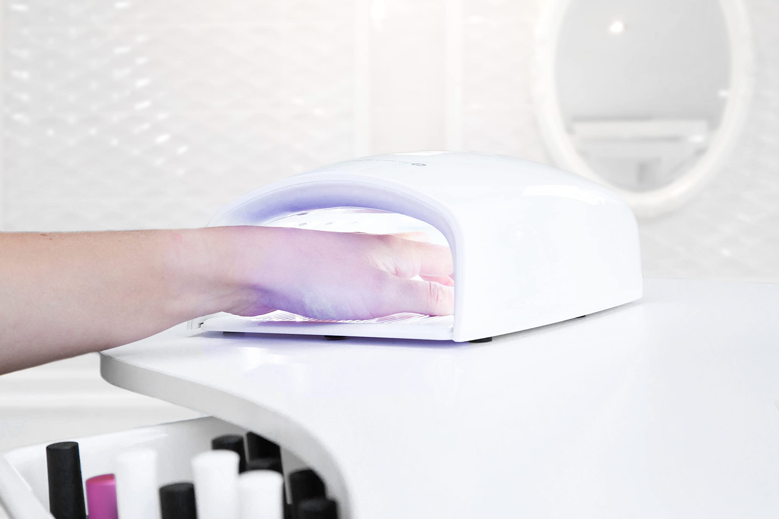 rio-salon-pro-wiederaufladbare-48-w-uv-und-led-nagellampe-mit-7800-mah-akku-kabe image 2