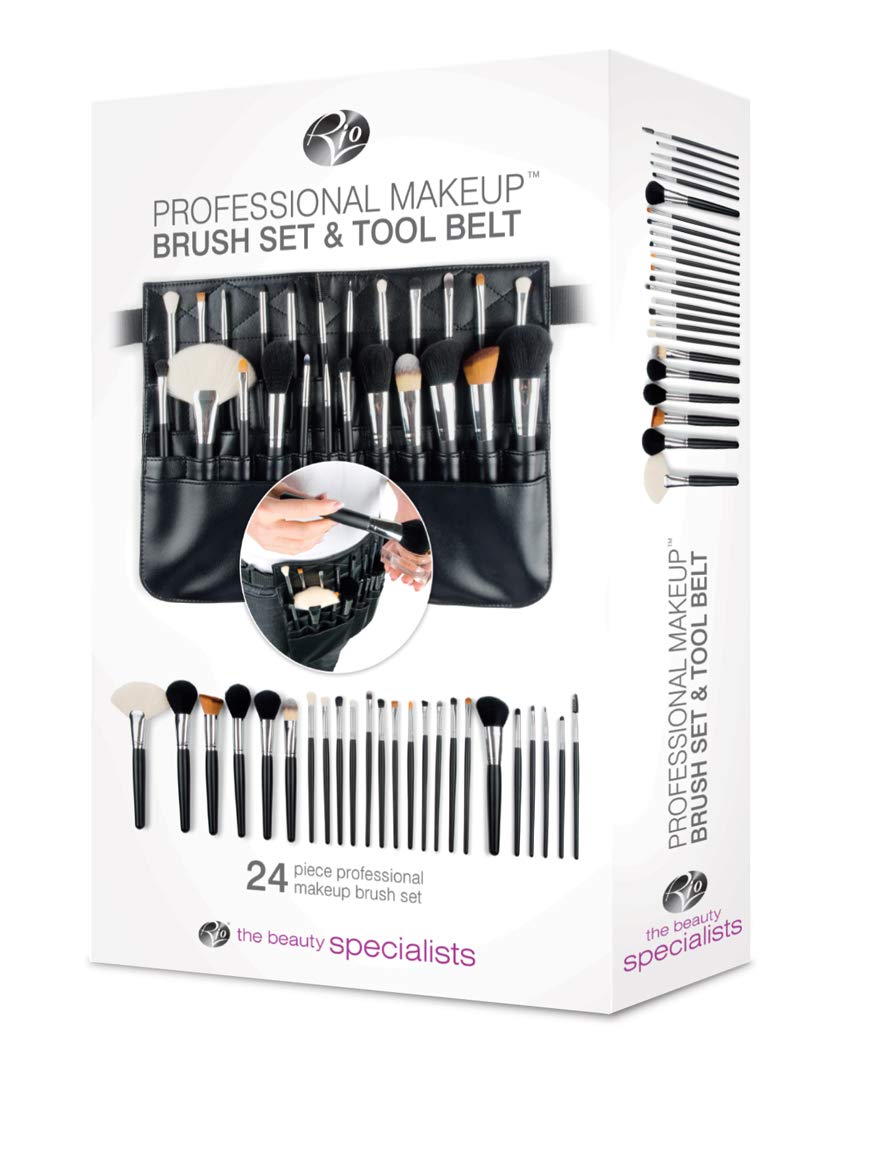 rio-make-up-pinsel-set-24-teilig-mit-verstellbarem-werkzeugg-rtel-profi-pinsel-f image 6