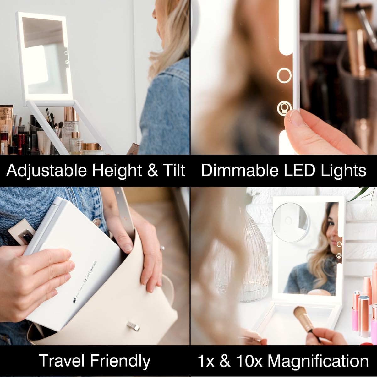 rio-home-away-led-schminkspiegel-faltbarer-make-up-spiegel-mit-10-facher-vergr-e image 2