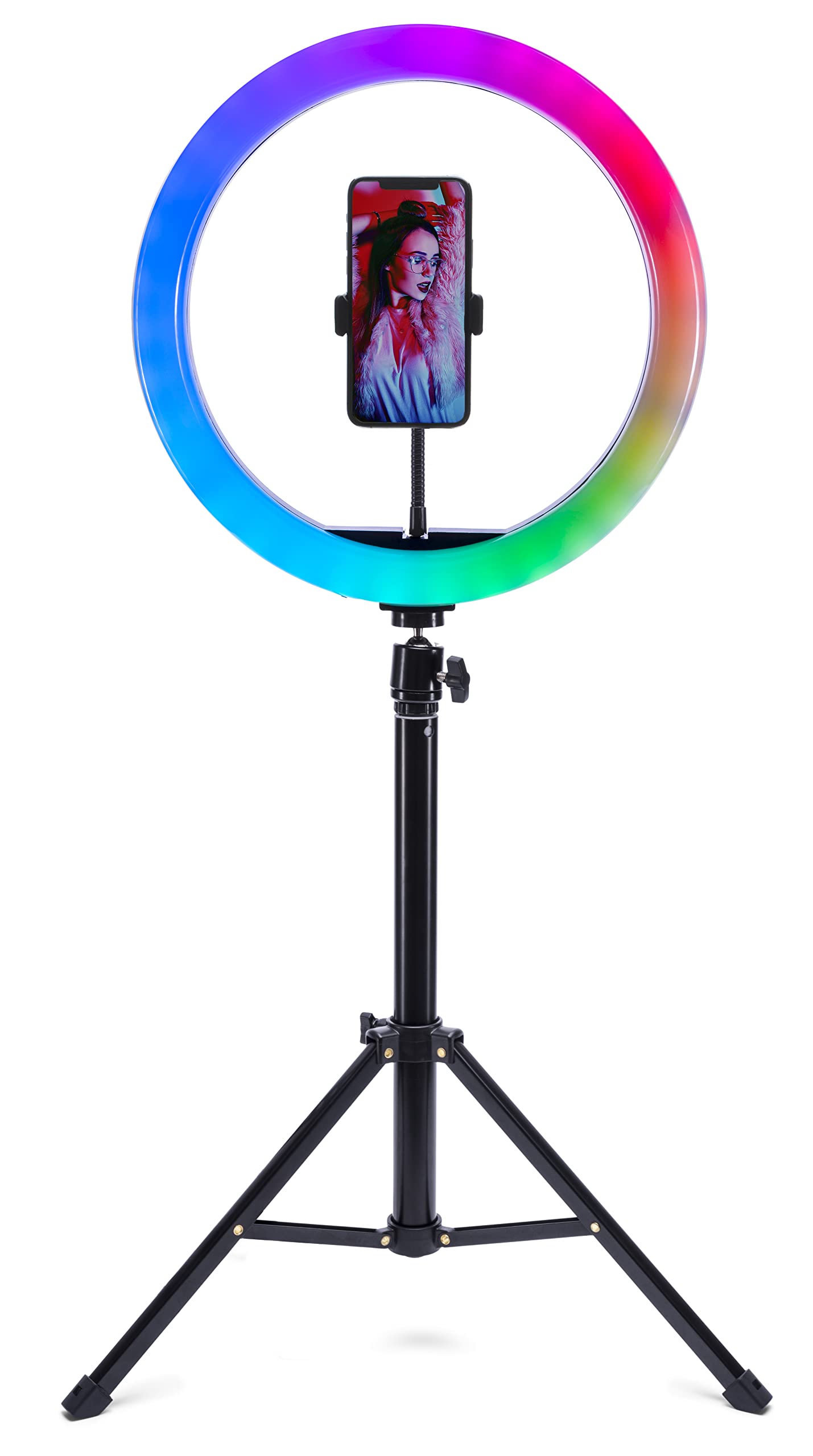 rio-studio-rgb-beauty-ring-light-30-cm-rgb-led-ringlicht-mit-50-farben-3-lichtei image 3