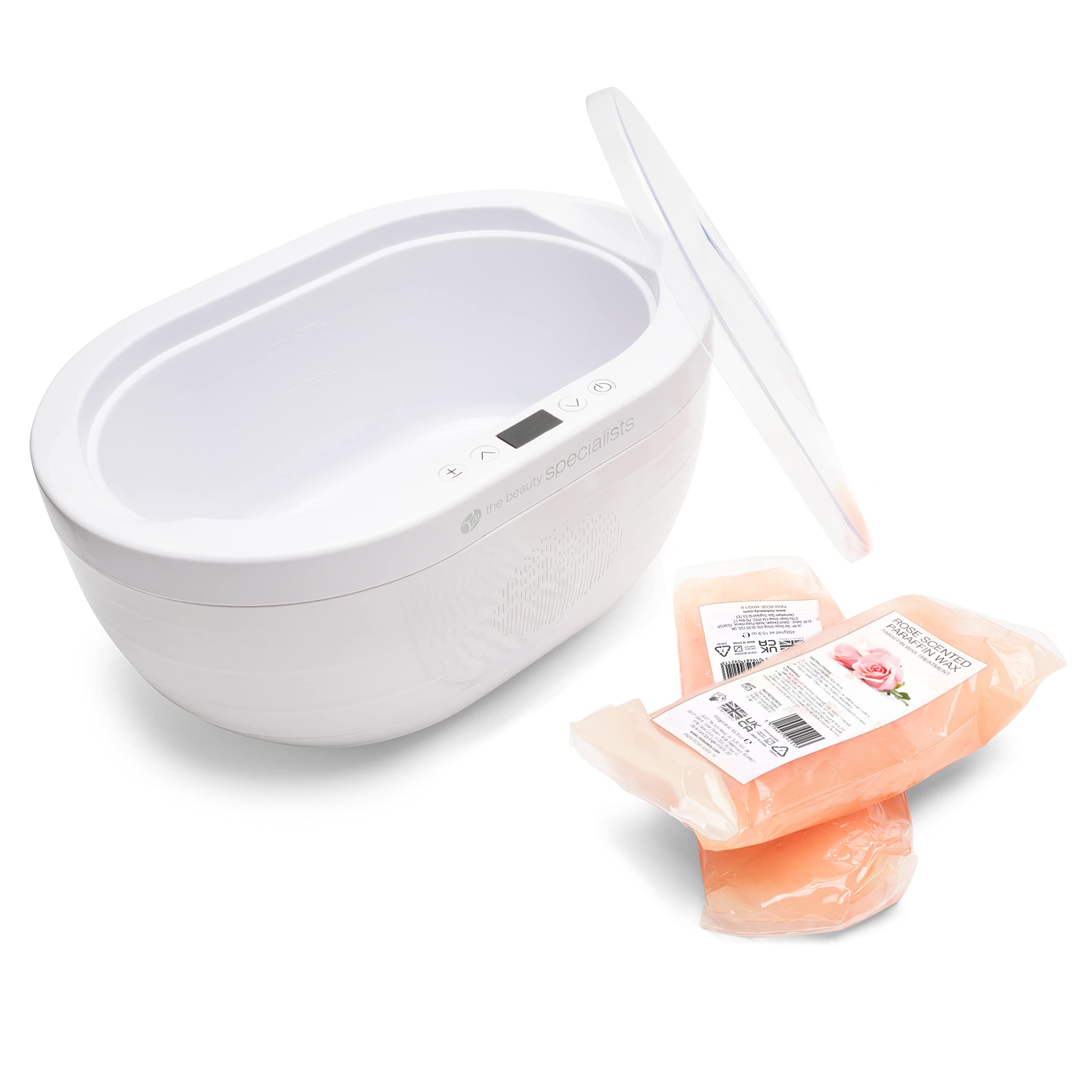 rio-professional-paraffinwachs-set-mit-teelicht-paraffinbad-f-r-weiche-h-nde-f-e image 1
