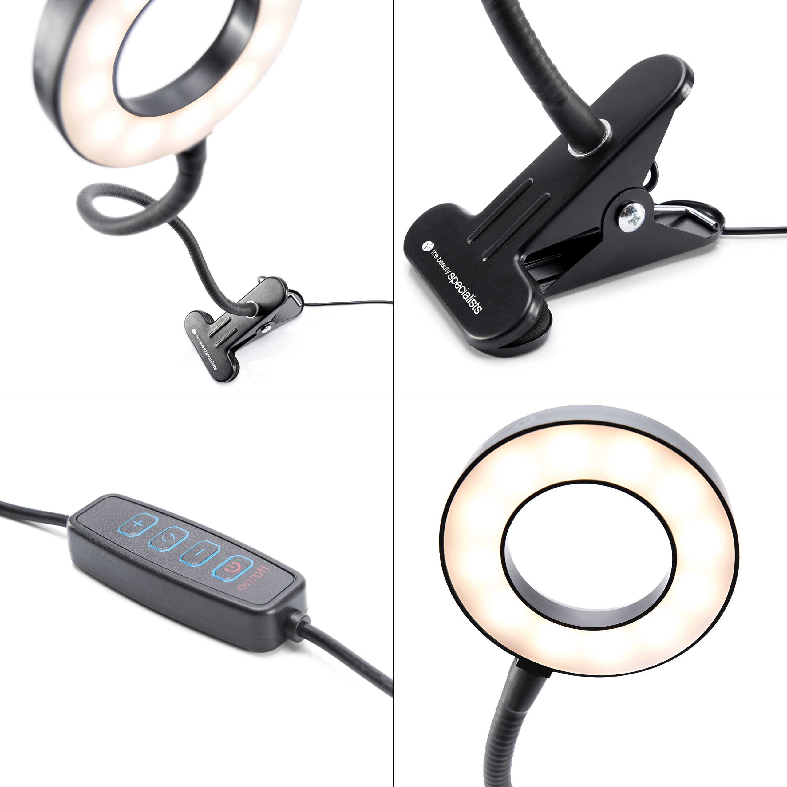 rio-beauty-station-led-ringlicht-mit-klemme-und-telefonhalter image 5
