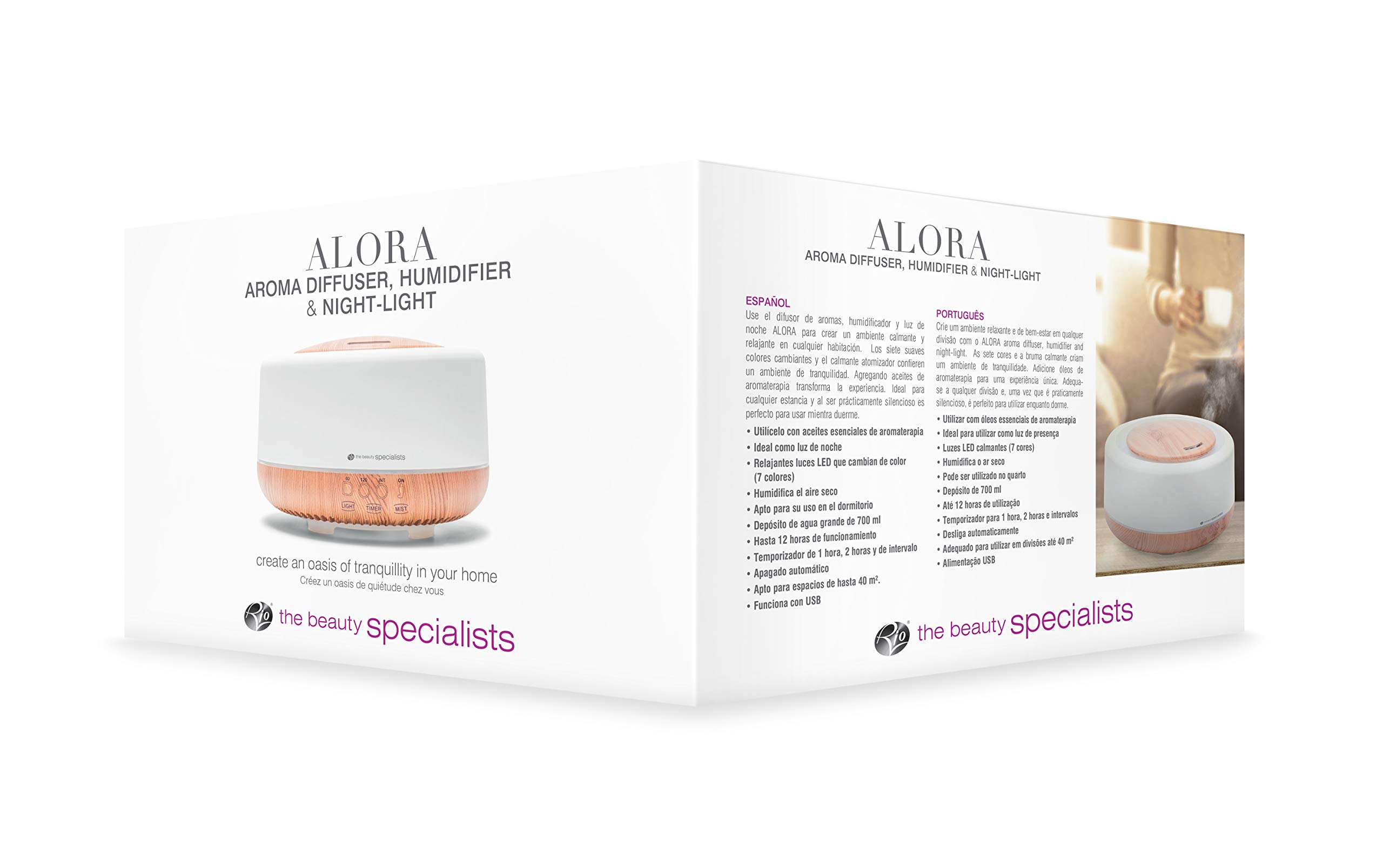 rio-beauty-alora-aroma-diffusor-luftbefeuchter-und-nachtlicht-700-ml-7-led-farbl image 7