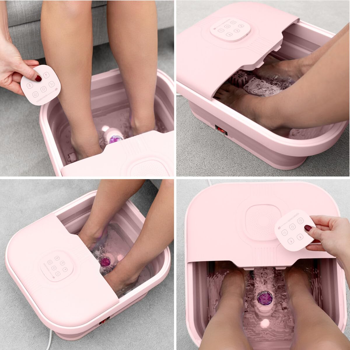 rio-deluxe-faltbares-fu-bad-rosa-mit-hydro-jets-heizung-bimsstein-und-fernbedien image 2