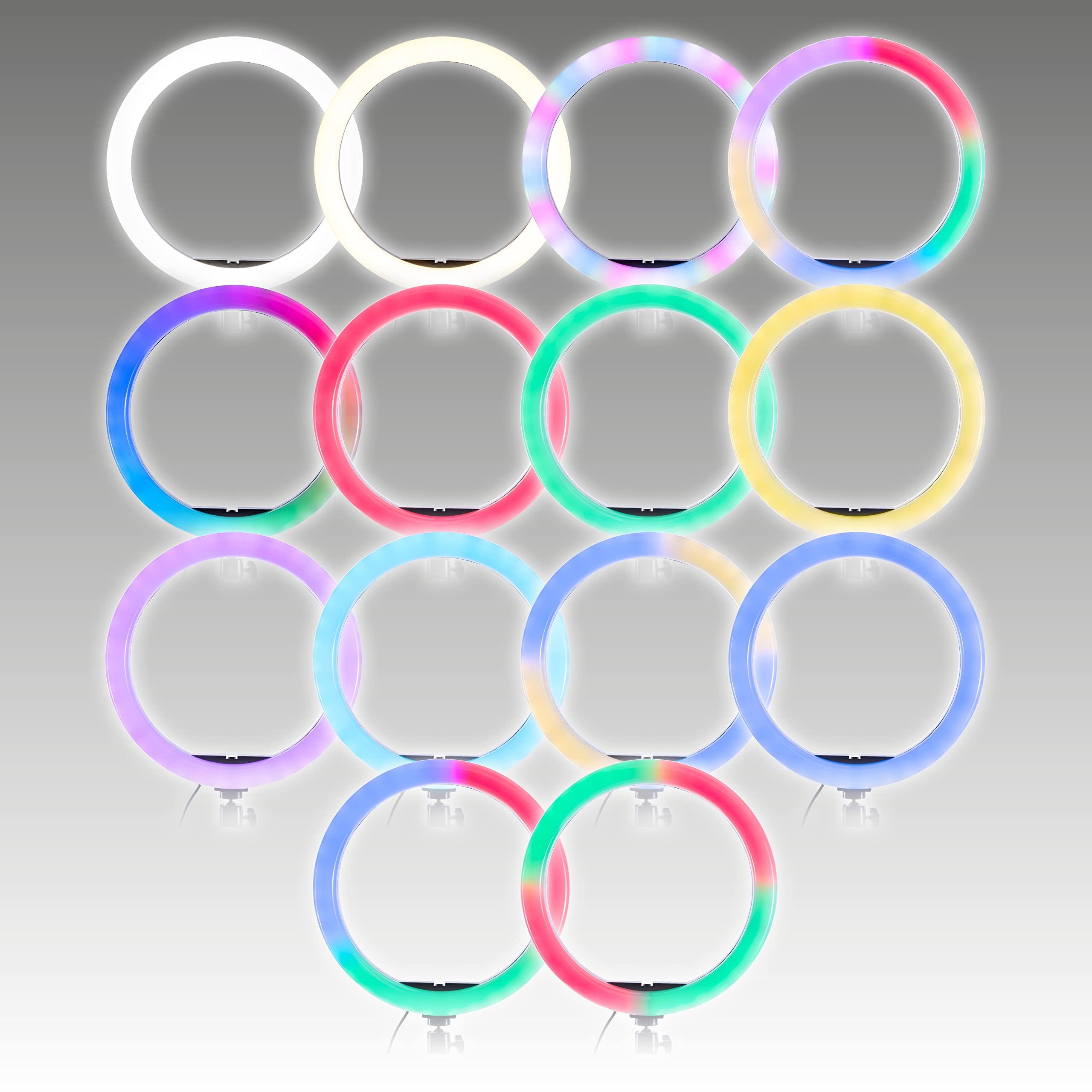 rio-studio-rgb-beauty-ring-light-30-cm-rgb-led-ringlicht-mit-50-farben-3-lichtei image 4