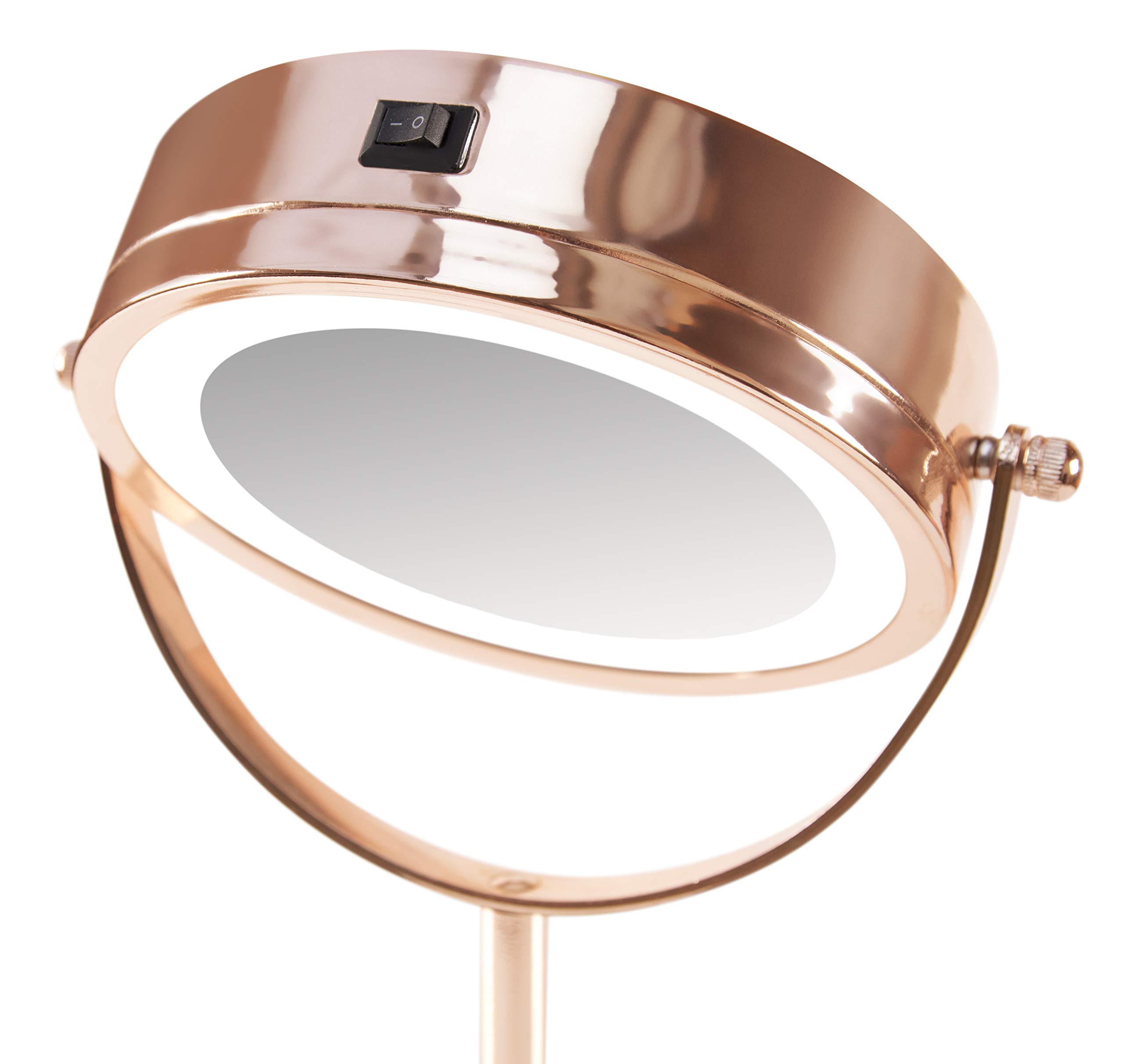 rio-kosmetikspiegel-mit-led-beleuchtung-doppelseitig-360-drehbar-1x-5x-vergr-eru image 4