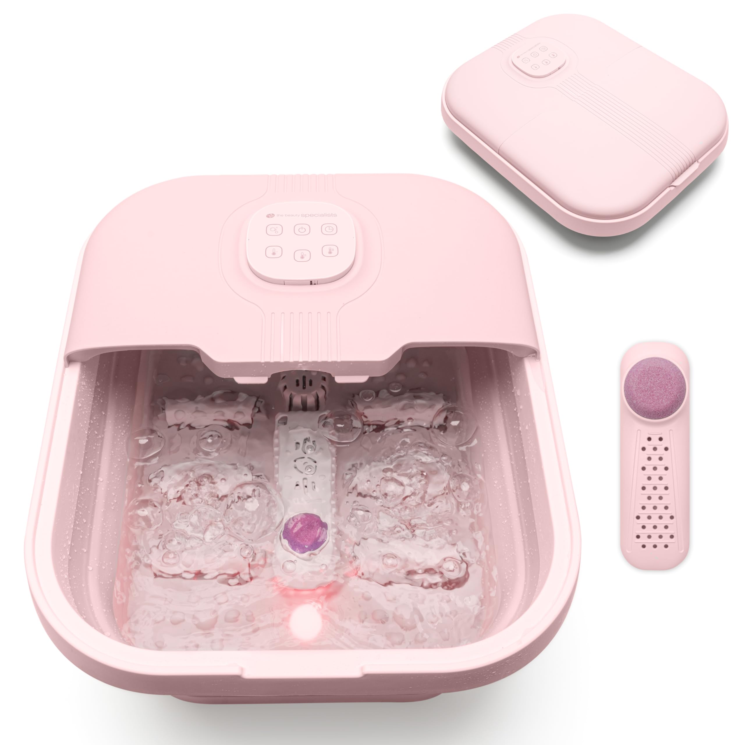 rio-deluxe-faltbares-fu-bad-rosa-mit-hydro-jets-heizung-bimsstein-und-fernbedien image 1