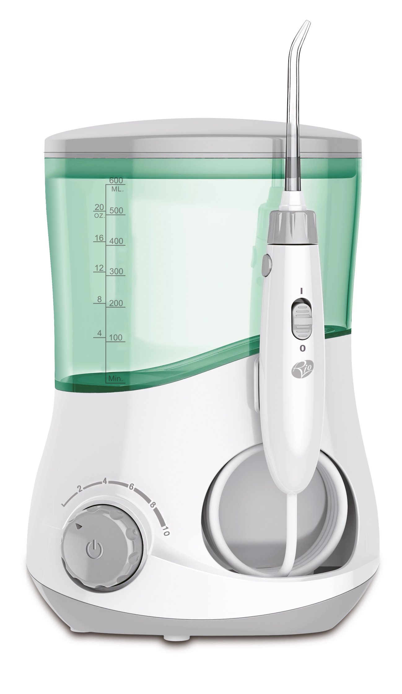 rio-professional-wasser-jet-flosser-oral-irrigator-mit-600-ml-tank image 1