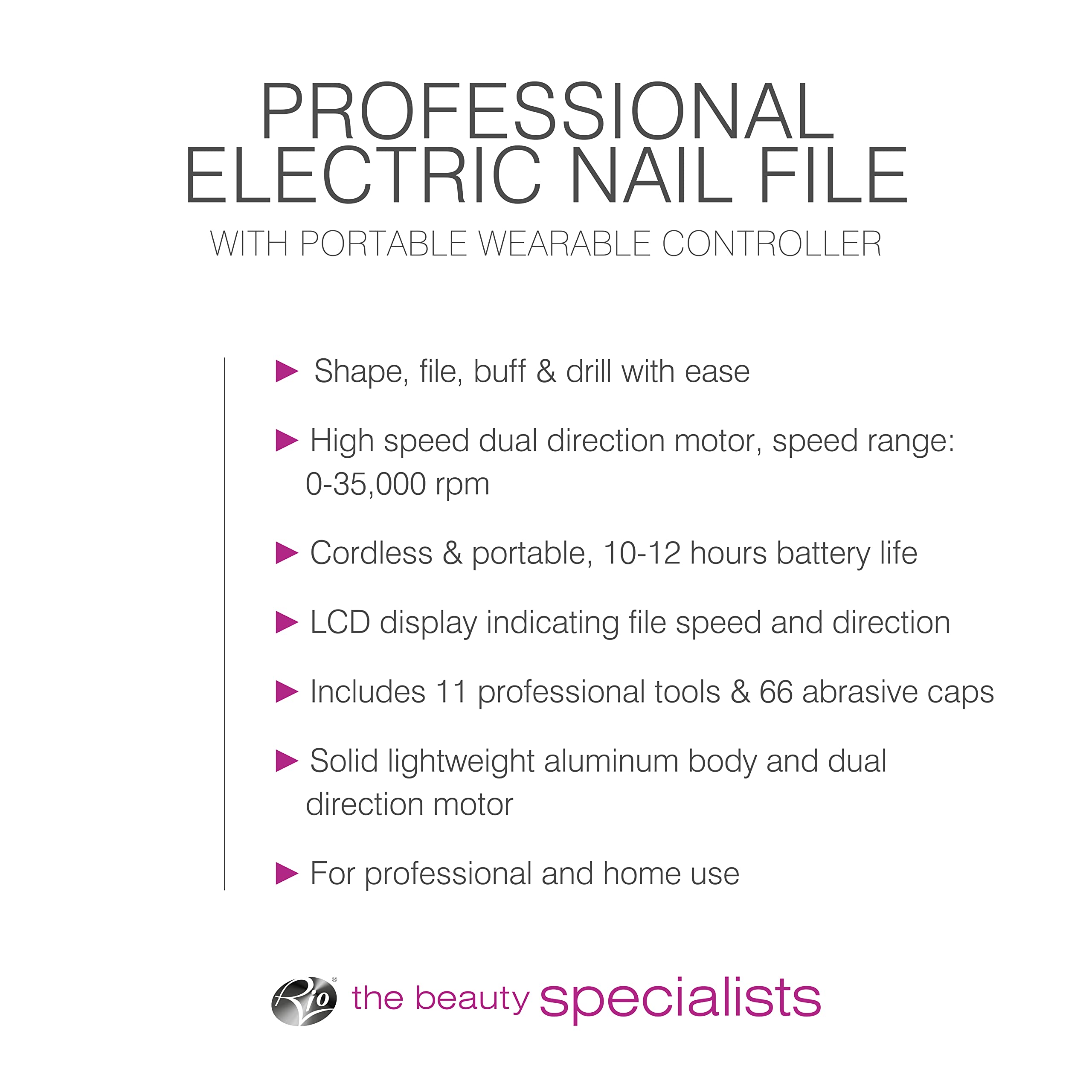 rio-professionelle-elektrische-nagelfeile-mit-35-000-u-min-nagelbohrmotor-und-tr image 6