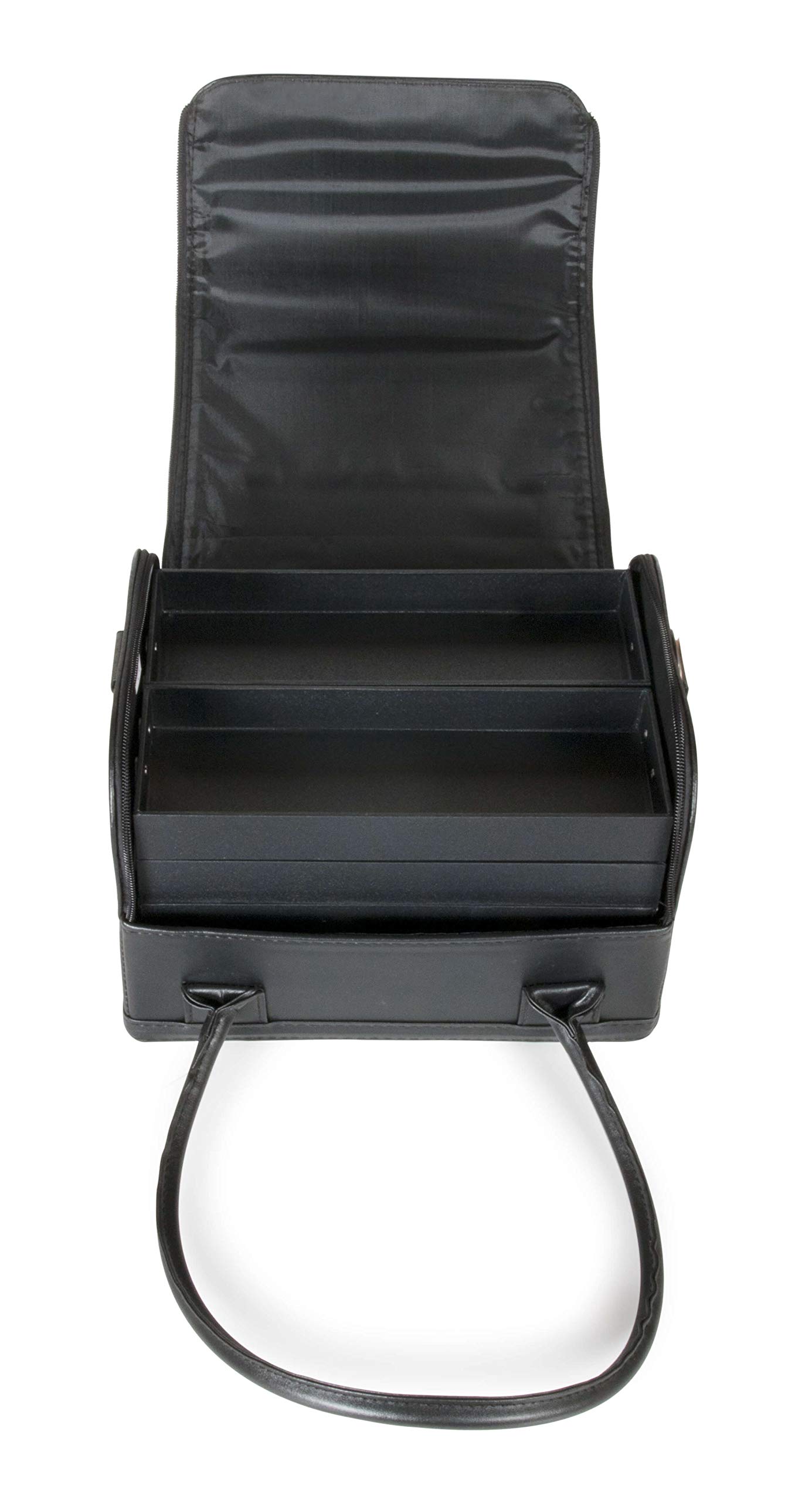 rio-beauty-profi-schminkkoffer-kosmetikkoffer-schwarz-7-f-cher-abnehmbarer-schul image 4
