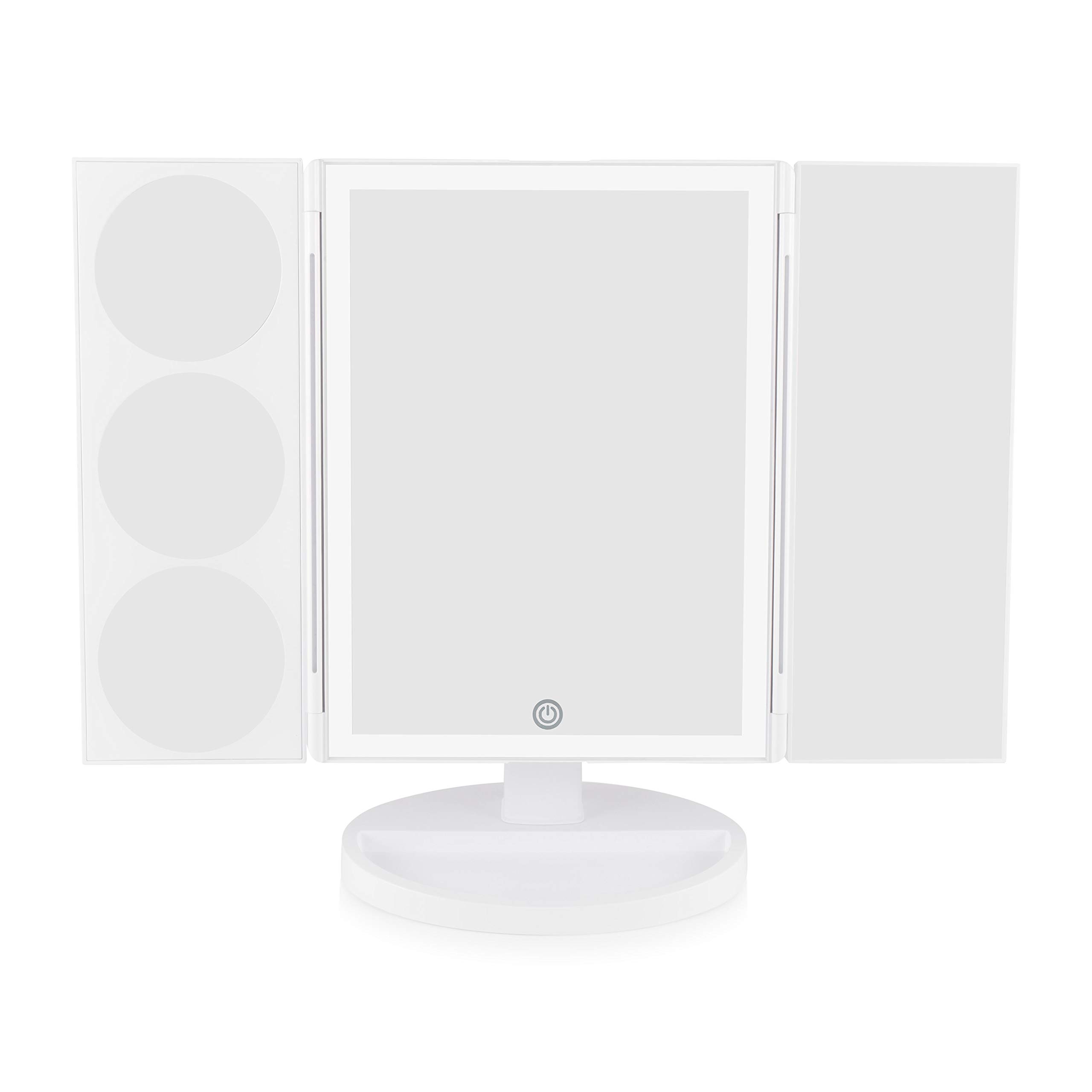 rio-kosmetikspiegel-mit-led-beleuchtung-1x-3x-5x-10x-vergr-erung-dimmbar-klappba image 1