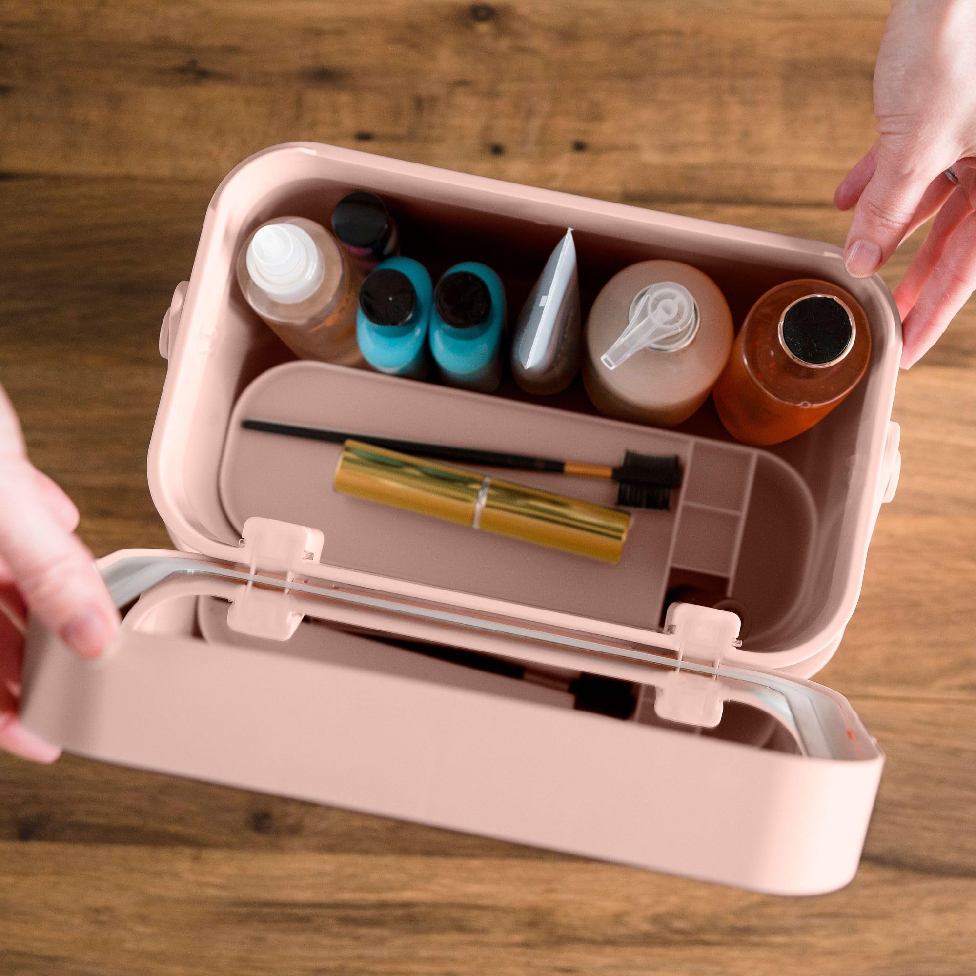 rio-kosmetikkoffer-l-rose-stilvolle-beauty-box-mit-integriertem-led-spiegel image 5