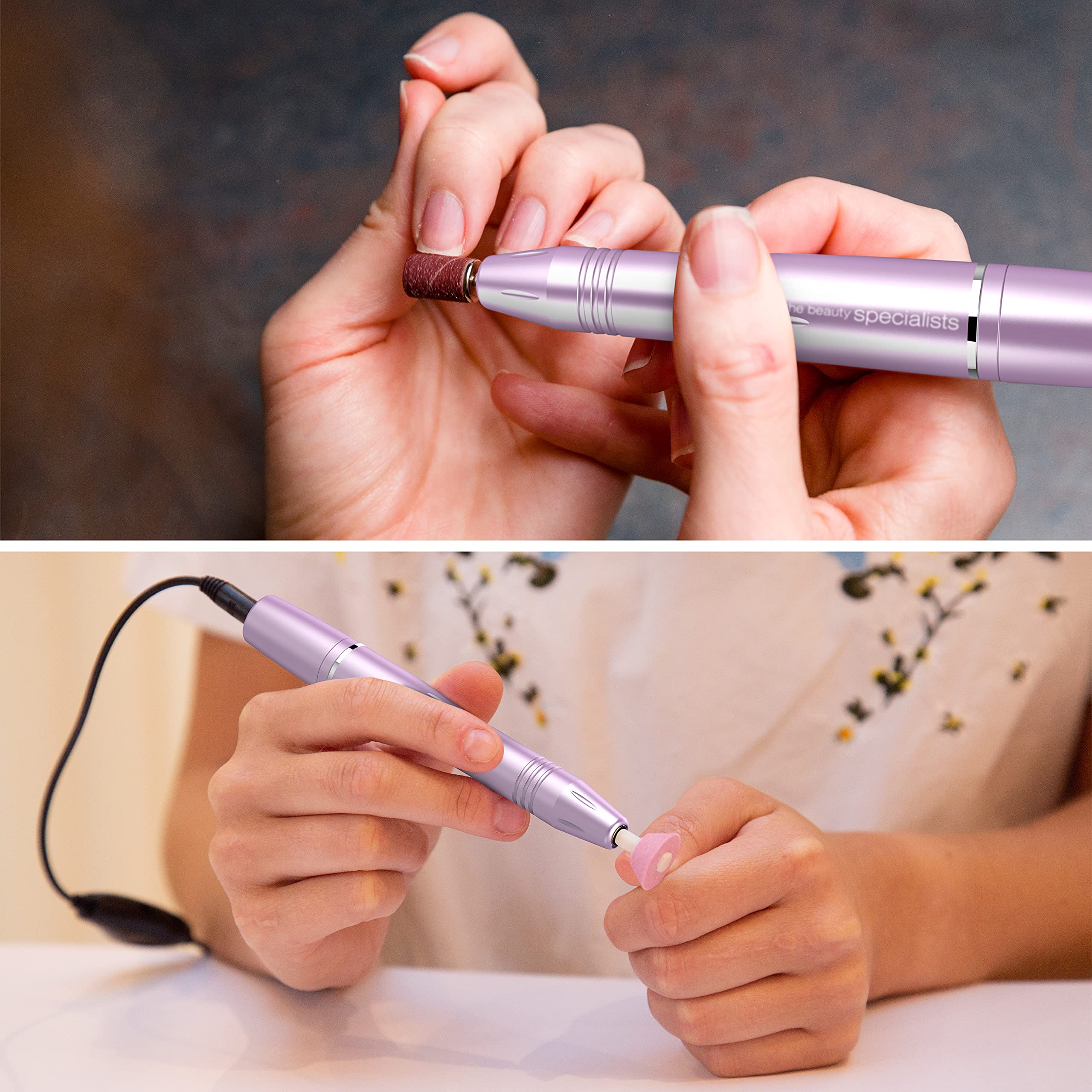 rio-professional-elektrische-nagelfeile-11-austauschbare-bohrk-pfe-66-schleifb-n image 2